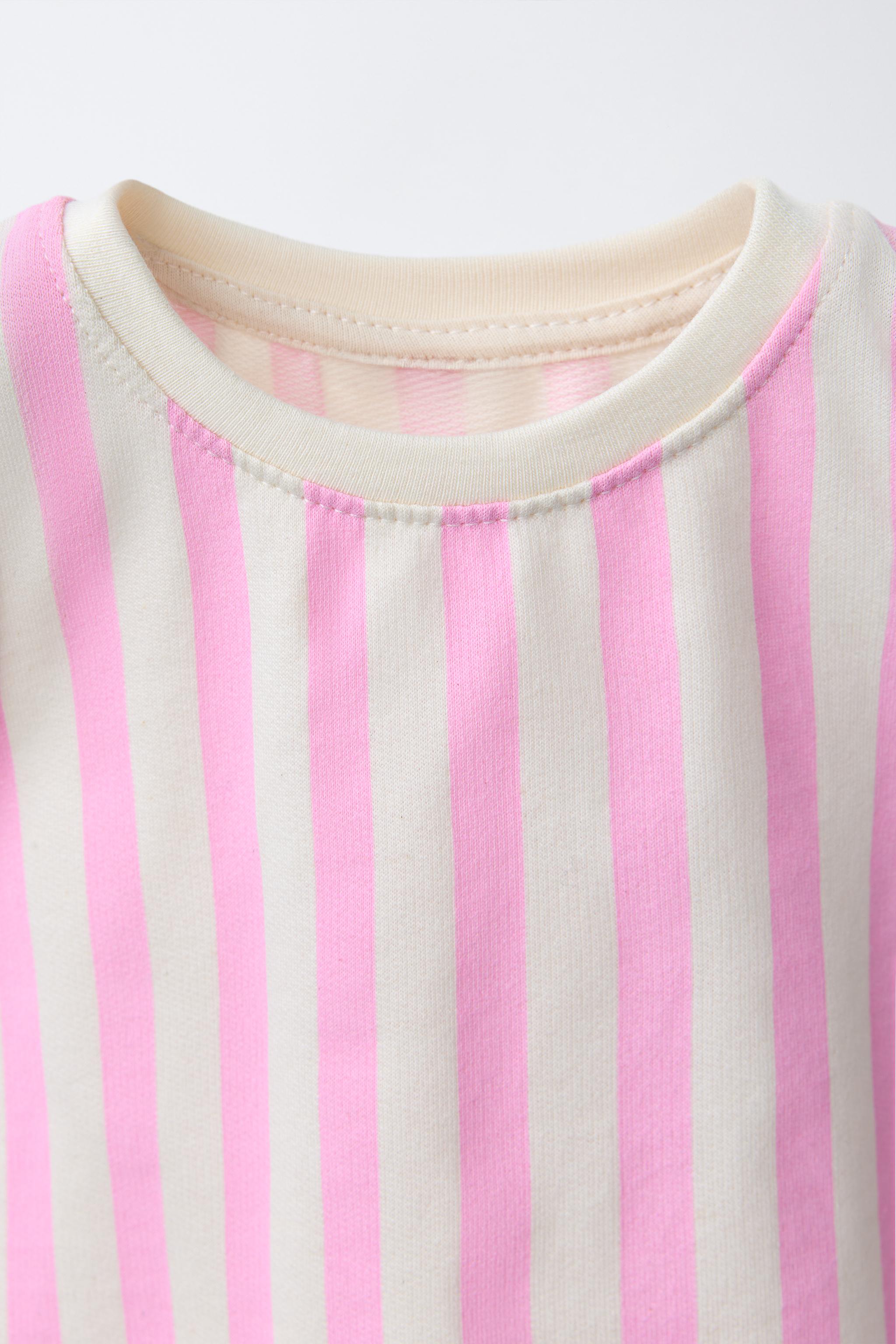 STRIPED BOW T-SHIRT